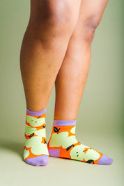 WITCHY APPLE JUMBLE SOCKS