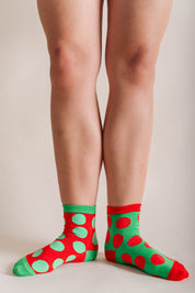 XMAS DOT SOCKS