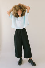 Easy Pant in Black Linen