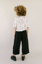 Easy Pant in Black Linen