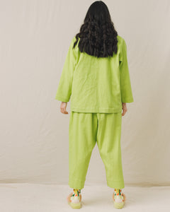 Chore Jacket in Lime Twill