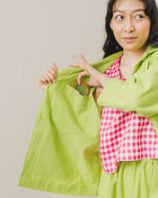 Chore Jacket in Lime Twill