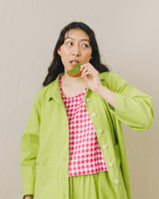 Chore Jacket in Lime Twill