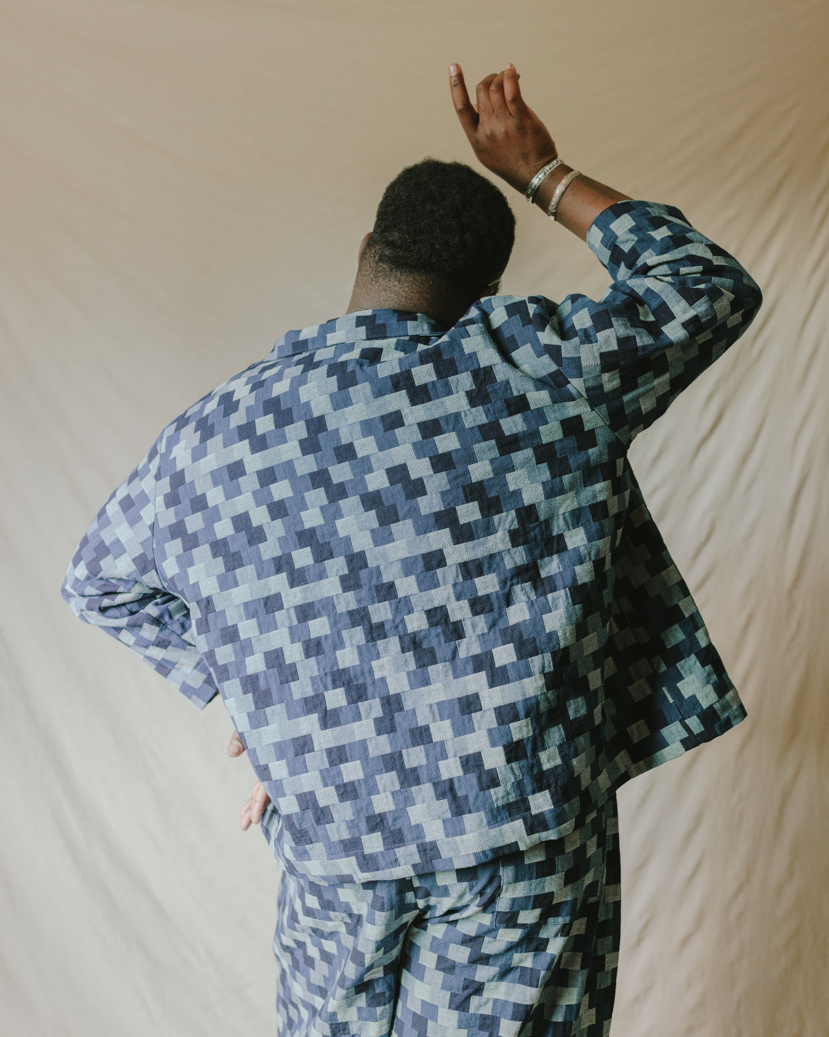 Chore Jacket in Patchwork Denim – Nettle Studios